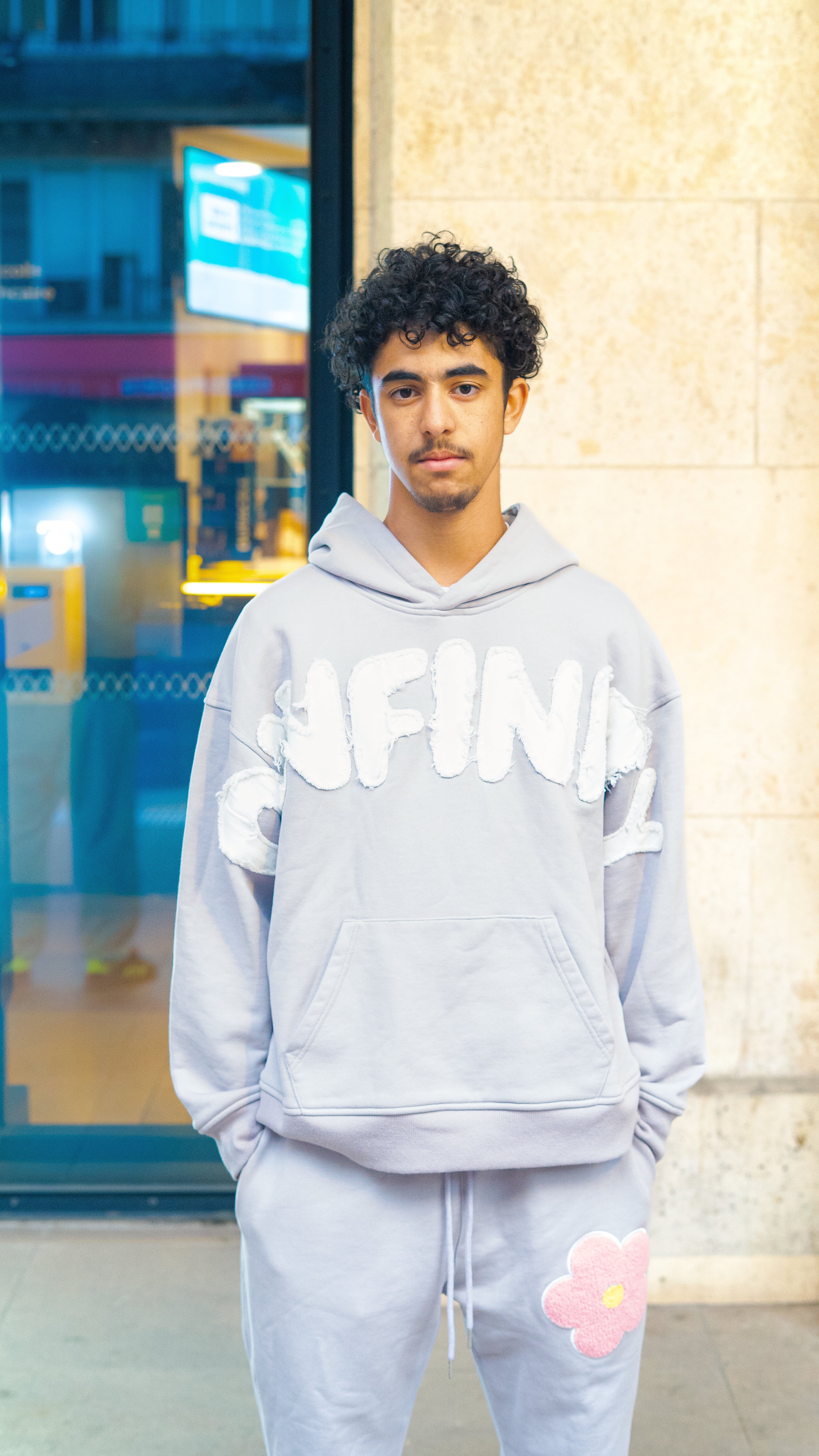 Sweat "invasion créative" gris
