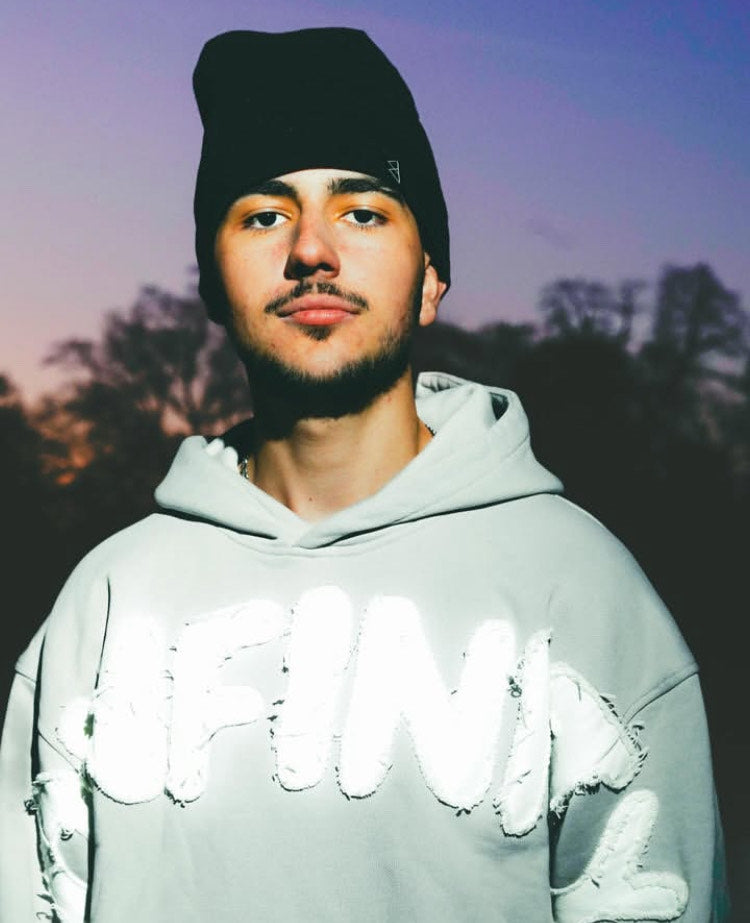 Sweat "invasion créative" gris